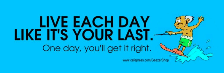 Old Geezer Bumper Stickers