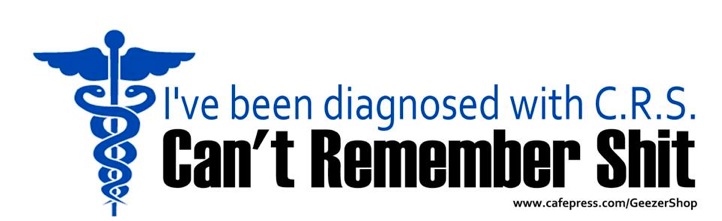 Old Geezer Bumper Stickers