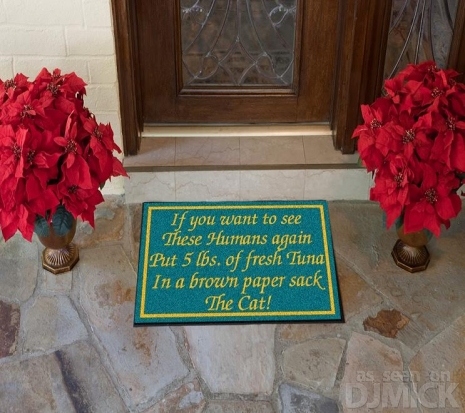 Cat Ransom People Doormat