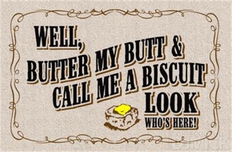 Call Me Biscuit Doormat