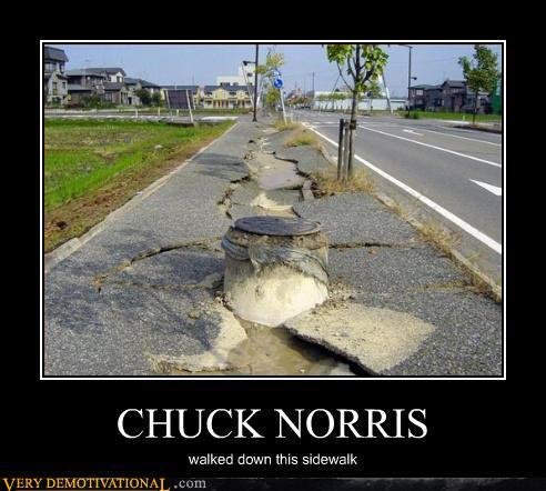 Chuck Norris Motivational Poster