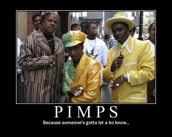 Pimps Motivational Poster